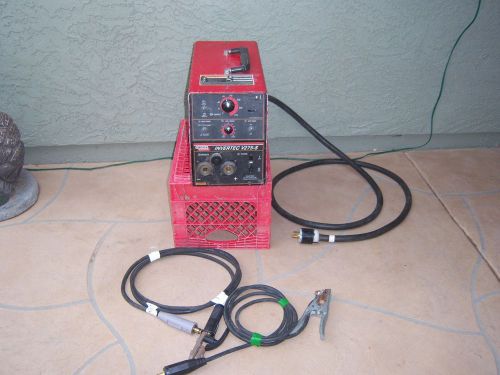 Lincoln invertec v275-s stick welder &amp; tig welder with leads for sale