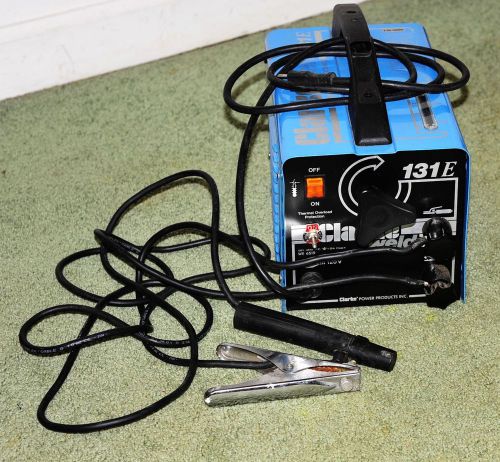 Clarke 131E arc stick welder 120V WE6519