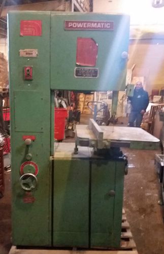 POWERMATIC 87 VERTICAL BAND SAW 20&#034; THROAT (7978)