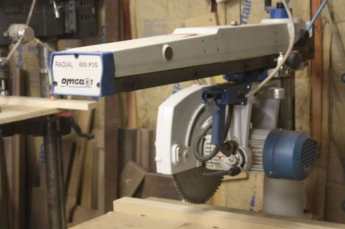 600 P3S OMGA Radial Arm Saw