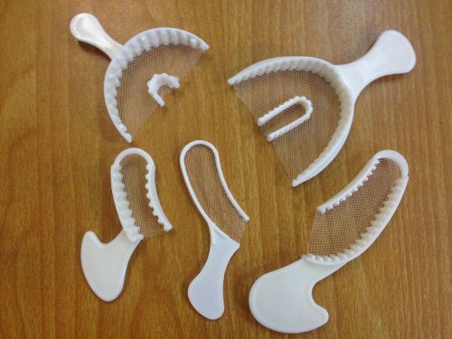 50 pcs Dental disposab Impression Trays Autoclavable Dental Central Supply BEST