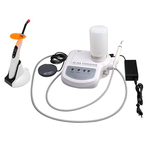 Dental ultrasonic piezo scaler fit dte satelec k7 + dental curing light t4 for sale