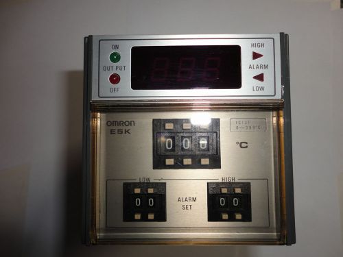 Omron digital temperature controller with analog set points, new, model e5k951c for sale