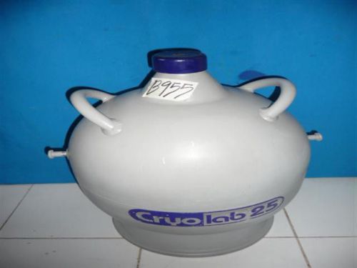 Cryolab 25litre cryogenic liquid nitrogen dewar  u for sale