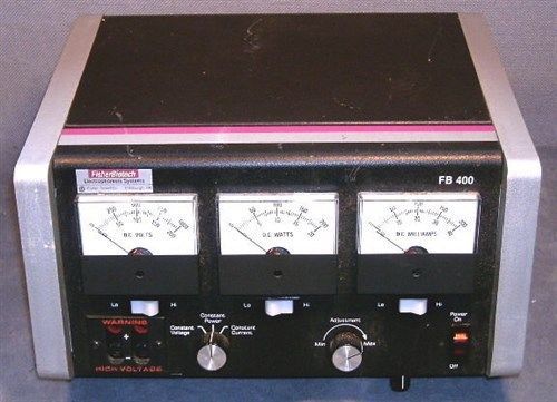 Fisher Biotech FB 400 electrophoresis power source