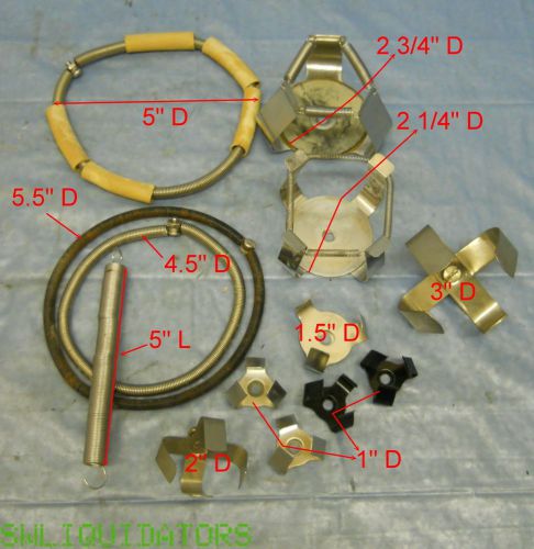 Lot of clips stainless steel clip platform for linear/orbital shaker, for flasks for sale