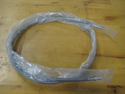 New Swagelok Braided Stainless Steel Hose Assembly 3/8&#034; Diamter SS-6BHT-72