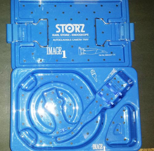 KARL STORZ AUTOCLVABL STERILIZATION CAMERA TRAY 39301ACT 15&#034;X10&#034;X2.75&#034;