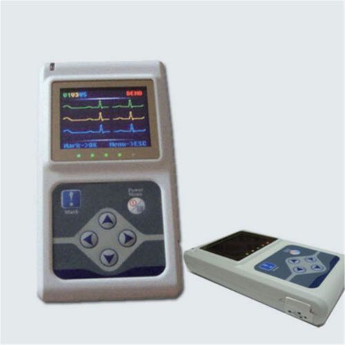 Ecg holter tlc5000 12 channels ecg ecg holter monitor system +software new for sale