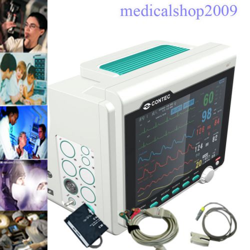 New icu ccu multi- parameter patient monitor ecg,nibp,spo2,temp,resp, etco2 co2 for sale