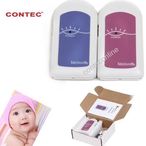 Fetal doppler herztone vom baby horen baby sound a + gel +audio cable + earphone for sale