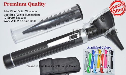 Otoscope Fiber Optic Mini Bright LED illumination Examination Diagnostic Set