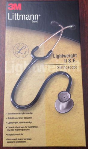 LITTMANN LIGHTWEIGHT II S.E., STETHOSCOPE, 28&#034;, BLACK, NEW IN BOX!!!