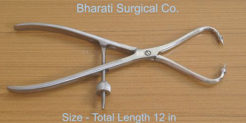 ORTHOPEDIC-Patella bone holding forceps s/p  with Guard 12&#034;Patella 10 piece only