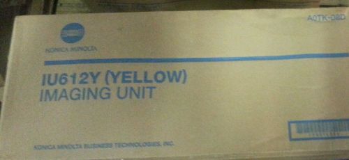 KONICA MINOLTA BIZHUB C452/C552/C652 GENUINE Yellow IU612Y #A0TK08D