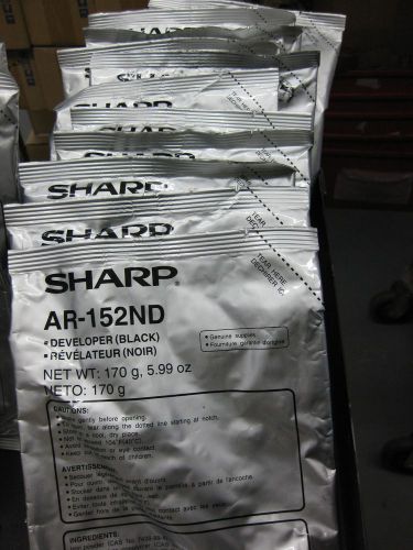 GENUINE NEW SHARP AR-152ND DEVELOPER BLACK  SHARP 168D ALL IN ONE MACHINE