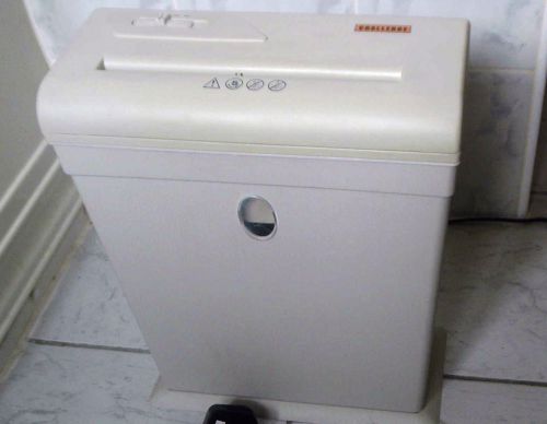 PAPER SHREDDER &gt; CHALLENGE Model PS-022/B  39 x 32 x 15 cm Weight 4.15 Kilos.