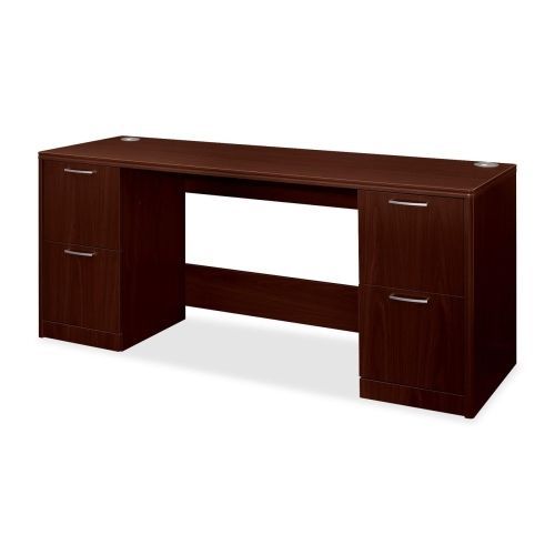 HON11841C3NN Double Pedestal Credenza,F/F,72&#034;x24&#034;x29-1/2&#034;,Mahogany