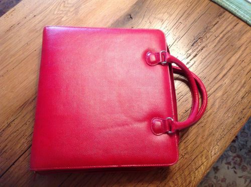 Franklin covey red time management binder for sale