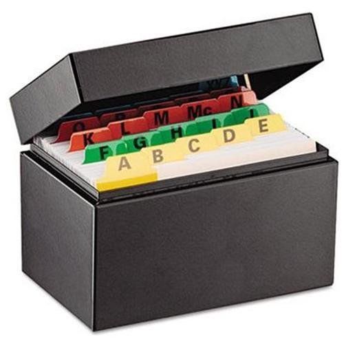 Steelmaster 263534bla Card File Box - 900 X Index Card [3&#034; X 5&#034;] - External