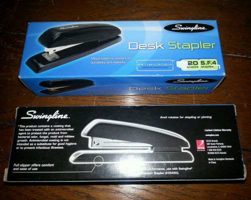 2pc BRAND NEW IN BOX Swingline Stapler Black Office School Supply Fast Shipping