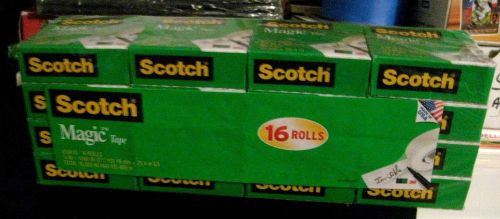 Scotch(R) Magic(TM) Tape 810K16 Value Pack, 3/4&#034; x 1,000&#034;, 1&#034; Core, 16 Pack