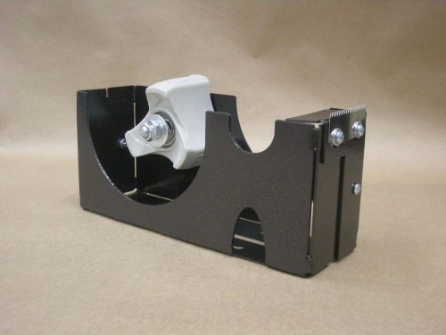 Commercial grade Heavy duty Tape dispenser. Black. 2&#034; wide 3&#034; core