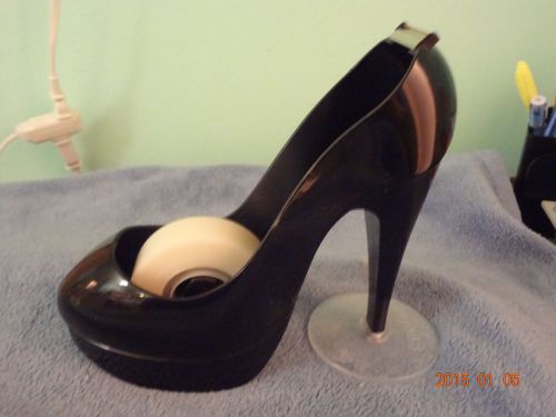 BLACK HIGH HEEL TAPE DISPENSER