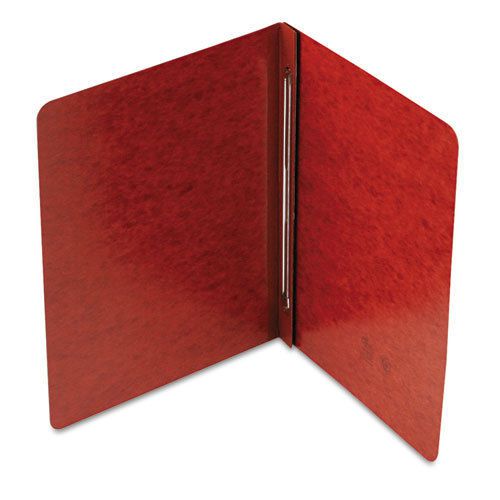 Side Opening PressGuard Report Cover, Prong Fastener, Letter, Red