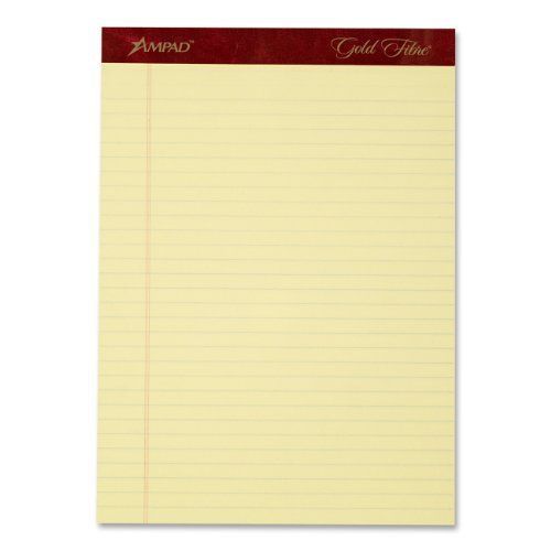 Ampad Gold Fibre Premium Legal/wide-ruled Writing Pad - 50 Sheet - 20 (amp20032)