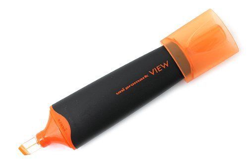 Uni Promark Highlighter - Orange PUS154i 1/4 ?4(Japan Import)