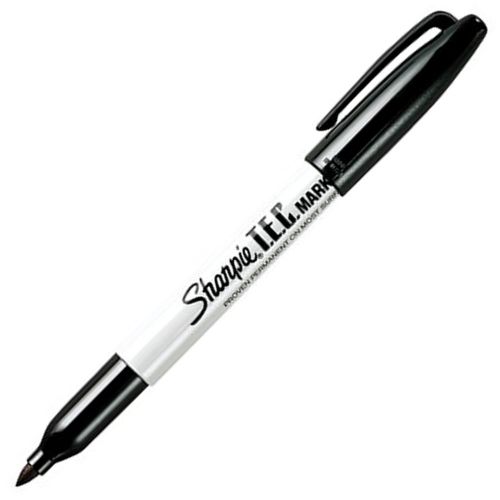 Sharpie TEC Trace Element Certified Marker Black Fine Point 1-MARKER 13401