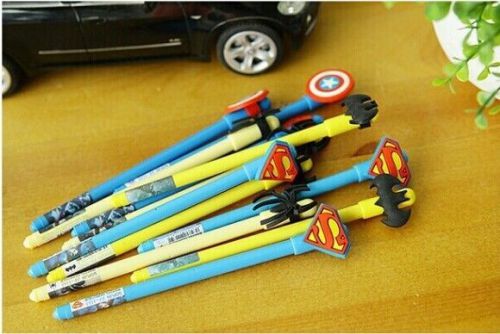 8piece/lot,Hero alliance series neutral pen,0.38 mm,gel pen.Free shipping.