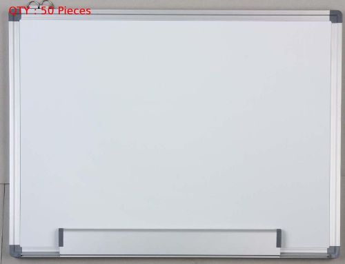 50X BRAND NEW 1200X1500MM SINGLE SIDE ALUMINUM FRAME MAGNETIC DRYWIPE WHITEBOARD