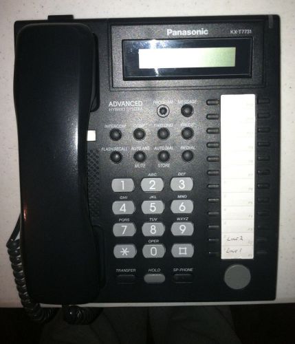 Panasonic kx-t7731 handset for sale