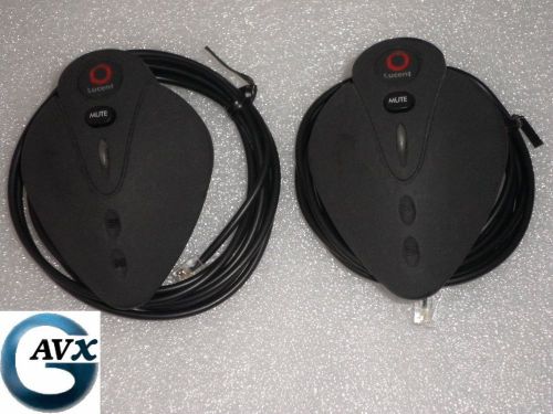 Polycom lucent soundstation premier extended microphones 2301-02138-001 w/ cable for sale