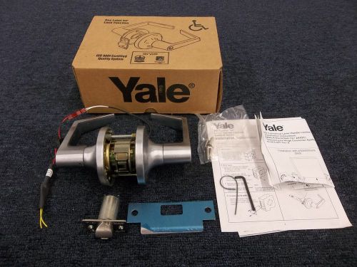 YALE MEDECO ELECTRIC LOCKSET 24V LOCK DEVICE DOOR COMMERCIAL 5491 5491LN 626 NEW