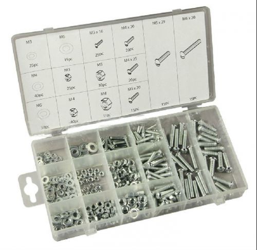 Flat washer / Screws / Nuts / Suit / 330PCS BEST US