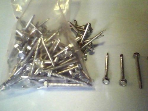 100 #10x2&#034; self drilling self tapping tech screws