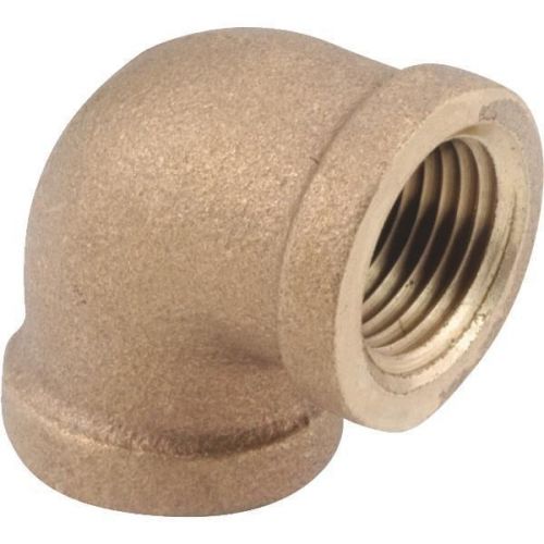 90 degrees Red Brass Threaded Elbow-1-1/4&#034; 90D BRASS ELBOW