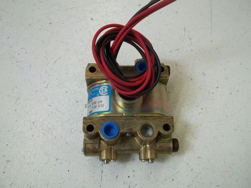 SKINNER VALVE V935LEF2075 SOLENOID VALVE 75PSI 24/60 20 WATTS *USED*