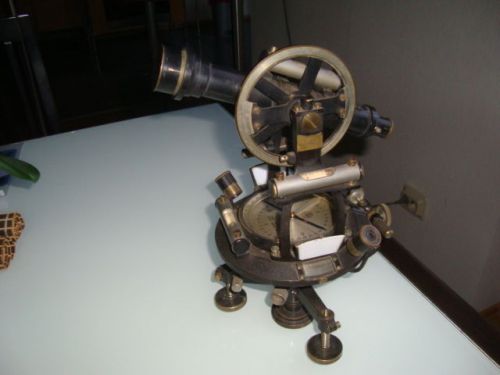 Vintage Optical Theodolite Transit Survey  Level Gebr.Wichmann Berlin