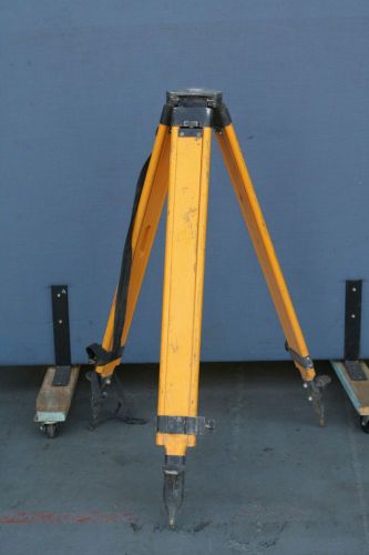 Seco 5402-10-blk wooden fibreglass surveyors surveying twist lock tripod for sale