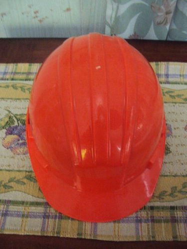 ORANGE SECURITY ANSI 0530 HARD HAT 6 3/2 TO 7 3/4