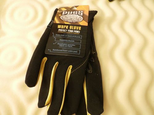 PUGS GEAR WORK GLOVE LARGE NEW 608707580773