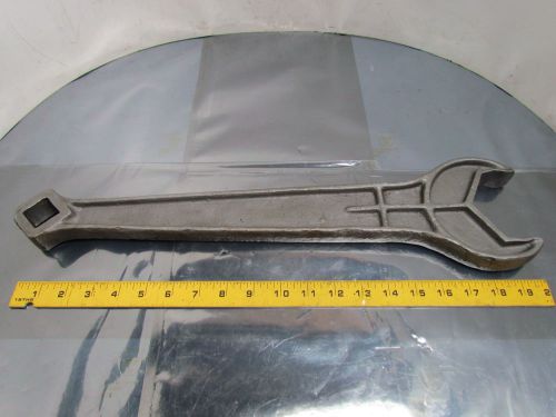 Combination wrench 3&#034; open end 1-1/8 square box end 20-1/2&#034; long for sale