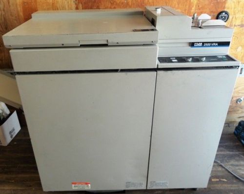 Platemaker 2500 BR VRA 2500VRA AM Multigraphics Used Includes Manual Plate Maker