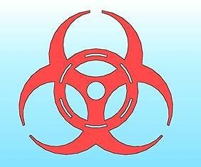 BioHazard ; .DXF  TK-A-0006 ; CNC Plasma ; Laser ; Water-Jet ; Router