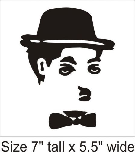 Charlie Chaplin Funny Car Vinyl Sticker Decal Truck Window Laptop FD104