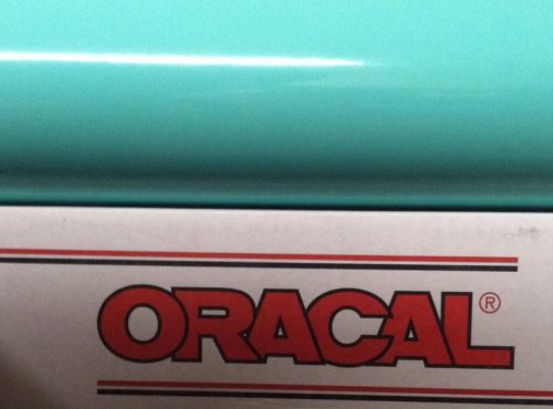 1 Roll **MINT** ORACLE 651 Vinyl Sheet 12&#034; x 10 FT Cricut-Silhouette Craft Sign